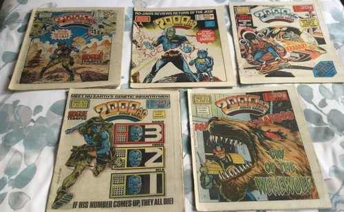 2000ad comic job lot prog - comic,