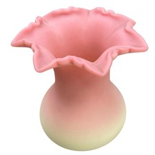 Thomas Webb Burmese Glass Vase
