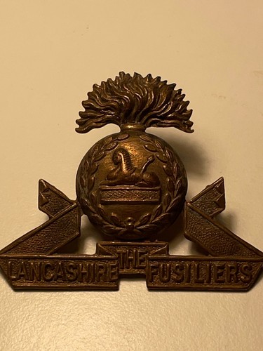 Lancashire fusiliers cap badge - cap,