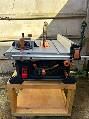 Evolution r255tbl table saw - evolution,