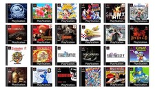 JEWEL CASE + COVERS ONLY - PlayStation PS1 Replacement Inlays Box Art