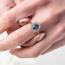 18ct Yellow Gold Diamond And