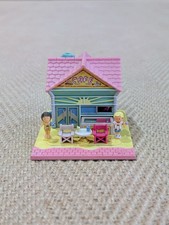 Vintage Polly Pocket 1993 - Beach Cafe Complete - Bluebird Toys