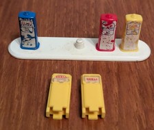 Vintage Lego Esso Petrol Pumps
