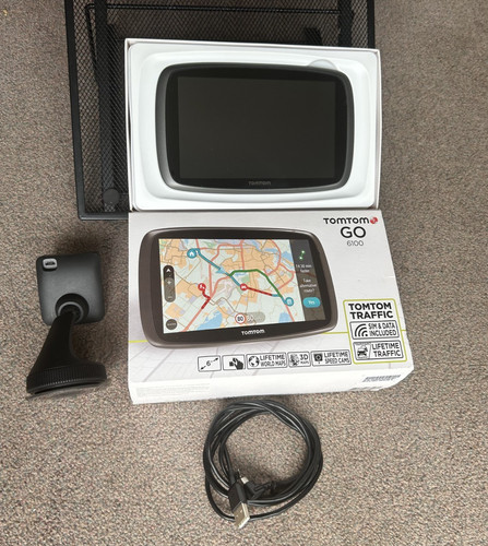 Tomtom 6100 car sat nav - tomtom,