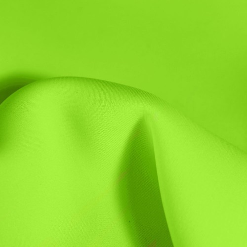 Neoprene fabric flo yellow - neoprene,