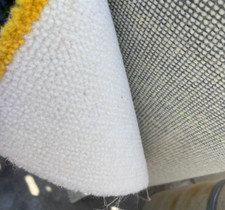 4.7mx 1m W LightWhite Carpet Offcut Remnant Ideal for Stairs Hallway Rugs Carpet