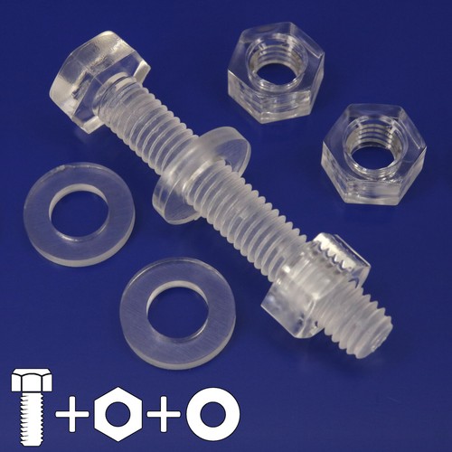 Transparent screw nut - screw,