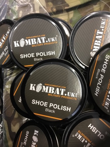 Black boot polish military - black,