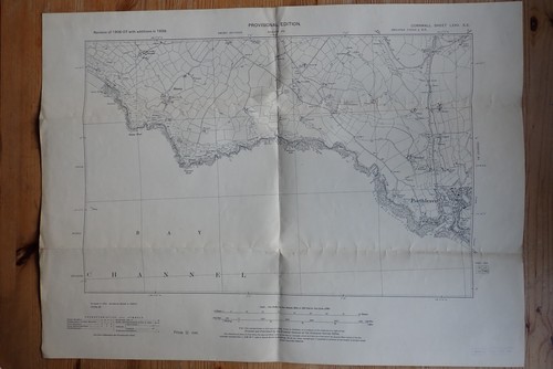 1938 map porthleven - 1938, os