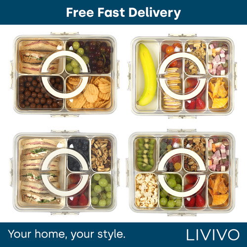 Livivo airtight food snack - livivo,