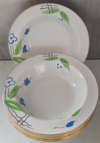 Hand painted 1296 flower - 6, #1296