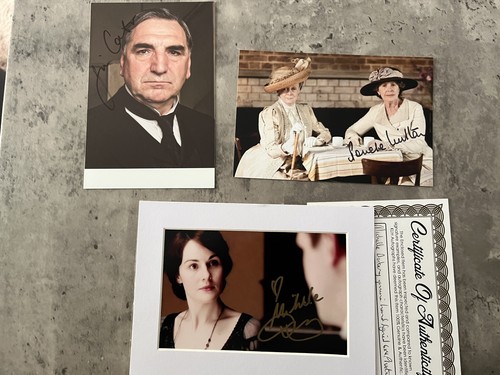 Downton abbey hand signed - hand,
