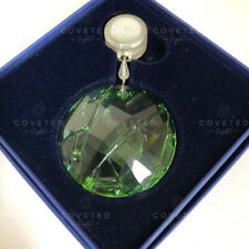 Swarovski Crystal SCS 2008 GREEN BAMBOO WINDOW ORNAMENT 905542 Rare Mint Boxed