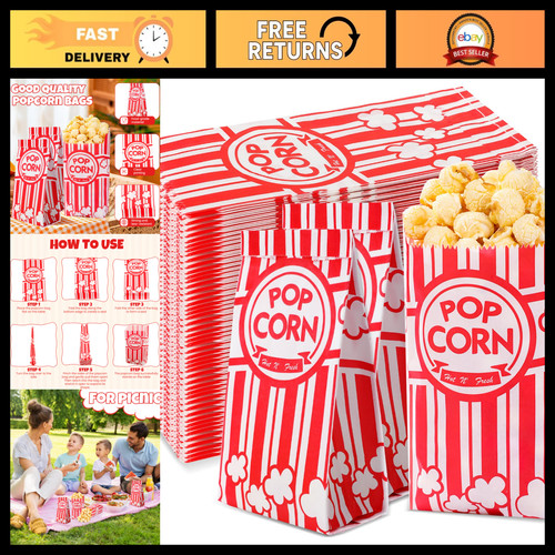 900 pack small popcorn bags - small,