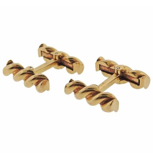 Mid century cartier gold twist - mid,
