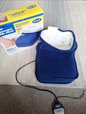 Scholl Foot Foot Massager / Vibration With Heat - Perfect Working Order - Boxed 