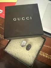 GUCCI Cufflinks Double G Logo