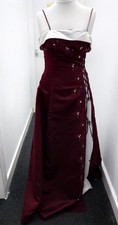 Vintage DYNASTY Burgundy&White
