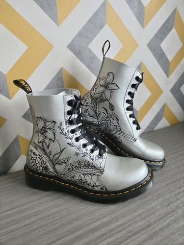 Martens 1460 pascal silver - 1460,