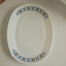 Vtg JAJ White Pyrex Chelsea