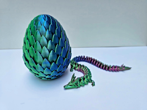Articulated dragon egg - articulated,