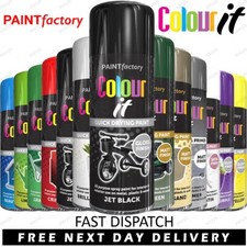 All Purpose Spray Paint Aerosol Matt Gloss Satin Primer Wood Metal Plastic A1