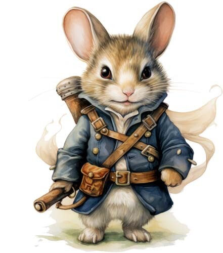 Colourful pirate peter rabbit - pirate,