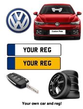 PERSONALISED CAR AND REGISTRATION EDIBLE CAKE TOPPER SET, YOUR OWN CAR!