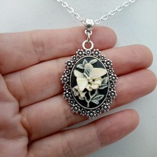Butterfly cameo Pendant