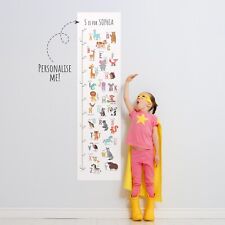 Personalised Alphabet Height