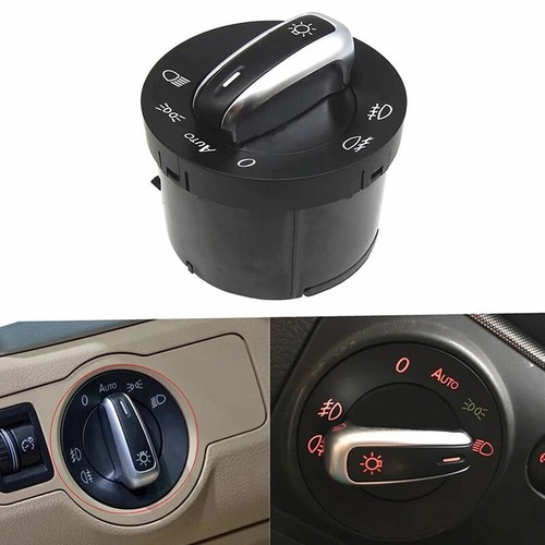 Black car headlight fog - black,