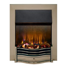 Dimplex Dumfries Inset Electric Fire Optiflame 3D - Antique Brass DMF20AB