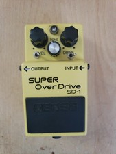 Boss SD1 with Mods, Monte