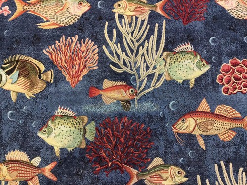 Sofa throw tropical fish - throw,
