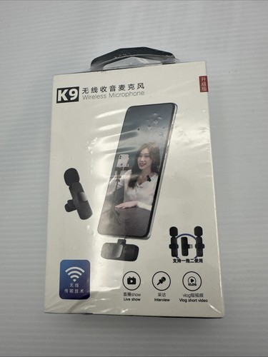 Wireless microphone with - k9,