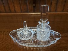 Harrods Lead Crystal Dressing