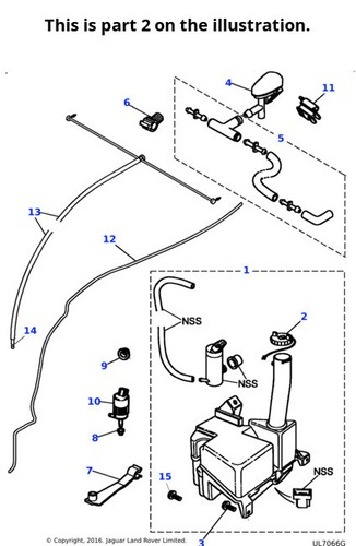 Jaguar reservoir cap type - reservoir,