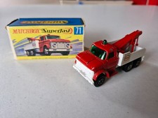 Vintage Matchbox Red White