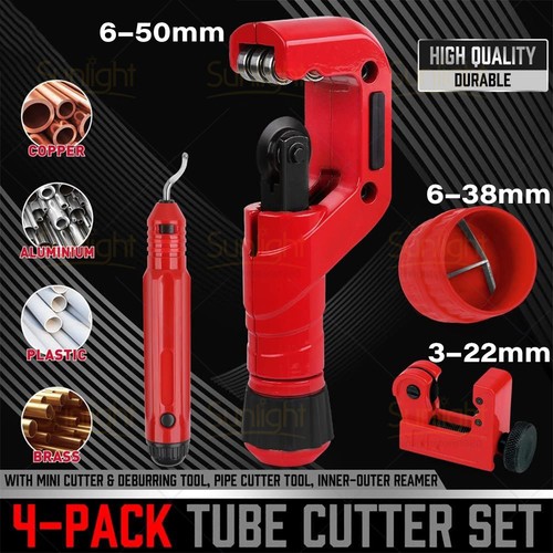 Tubing cutter set heavy - 4x,