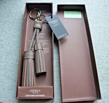 BNIB Osprey Taupe Twin Tassel