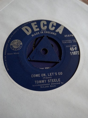 Tommy steele vinyl - 7", single