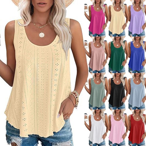 Ladies sleeveless loose tops - sleeveless,