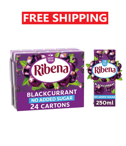 Ribena blackcurrant juice - ribena,