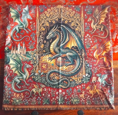 Medieval dragons large - 'medieval, dragons'