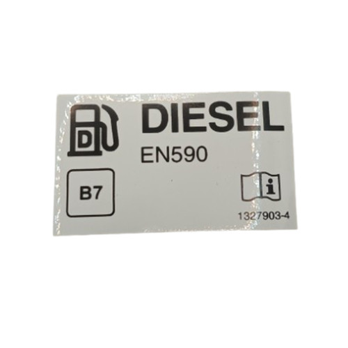 Diesel en590 fuel sticker - fuel,