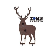 Tom's Targets Red Stag Centrefire  10mm AR500  Targets