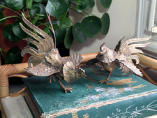 Vintage Brass Cockerel Rooster