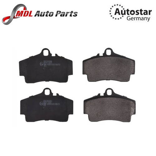 Rear brake pads 98635293910 - rear,