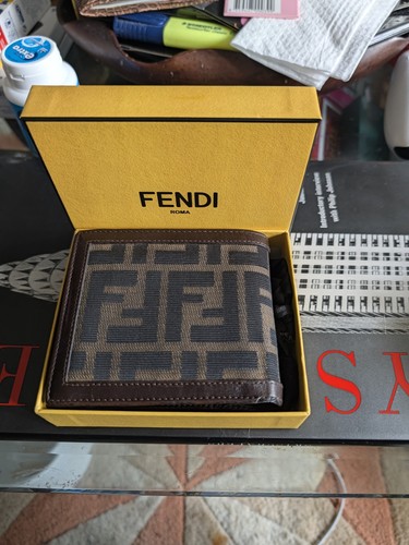 Fendi brown logo - ff, &